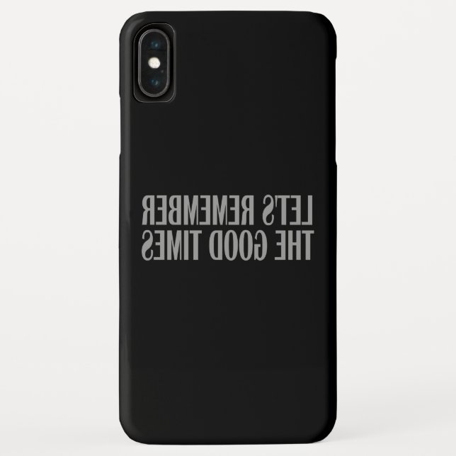 Coques Case-Mate iPhone Souvenons-nous des bons moments (Dos)