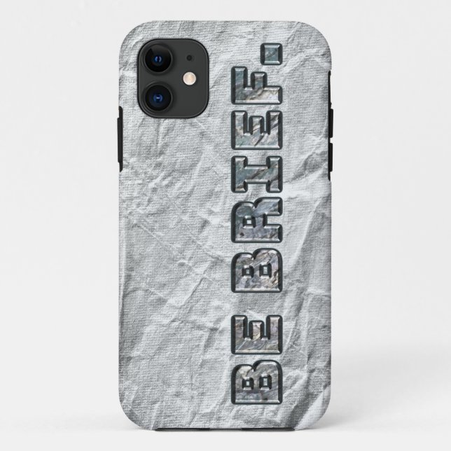 Coques Case-Mate iPhone Soyez Bref ! (Dos)