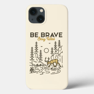 Case-Mate iPhone Case Soyez courageux et restez sauvage