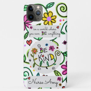 Case-Mate iPhone Case Soyez floral avec la conception de script
