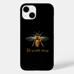 Coque Pour iPhone 14 Soyez vous-même abeille