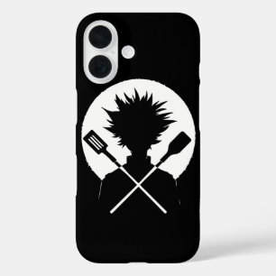 Coques iPhone 16 Spatules Cuisine Drôle Chef Sauvage