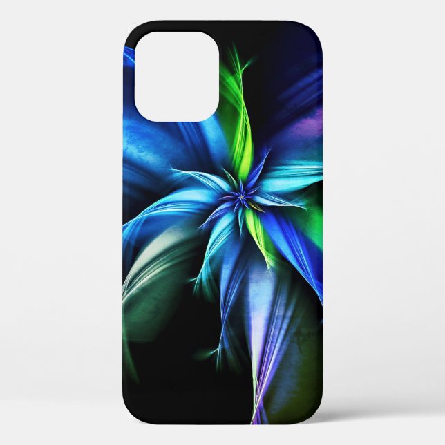 Coques Case-Mate iPhone Spectaculaire floral fractal Coque-coque iphone Ma (Verso)