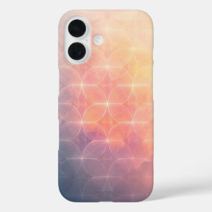 Coques iPhone 16 Spectre de façade du coucher du soleil