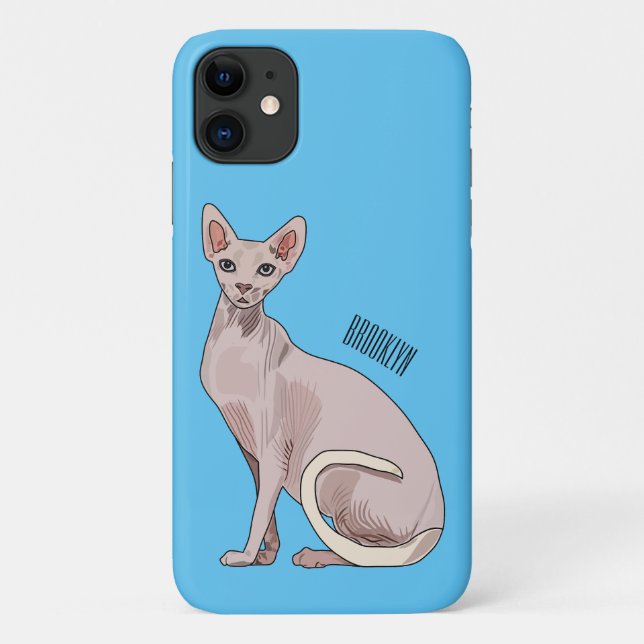 Coques Case-Mate iPhone Sphynx cat (Dos)