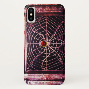 Etui iPhone Case-Mate SPIDER ET WEB Rouge Ruby Noir