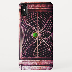 Coque Case-Mate Pour iPhone SPIDER ET WEB Vert Émeraude Noir