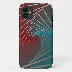 Case-Mate iPhone Case spin bordeaux turquoise