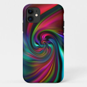 Coques Pour iPhone Spirales Arrière - plans Abstraites douces I