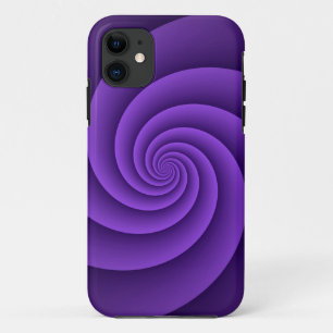 Coque iPhone 11 Spirales Arrière - plans Abstraites douces IV