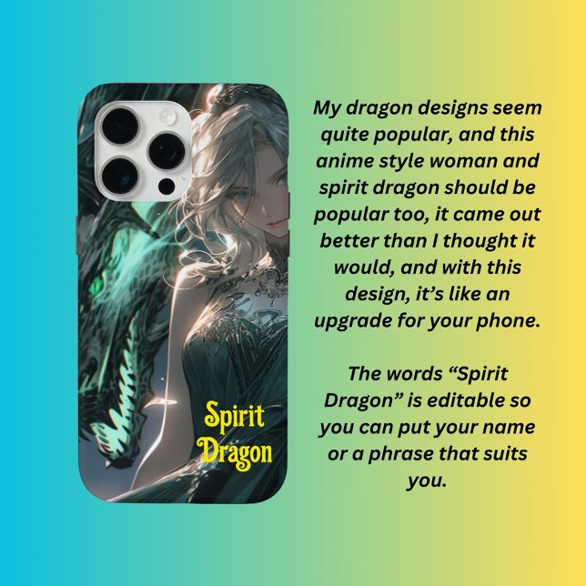 Coques Case-Mate iPhone Spirit Dragon (Créateur téléchargé)