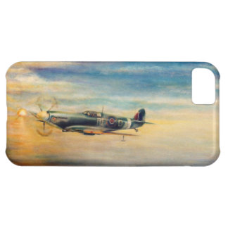 Coque iPhone 5C Spitfire d'avion