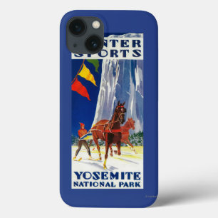 Etui iPhone Case-Mate Sports d'hiver chez Yosemite PosterYosemite, CA