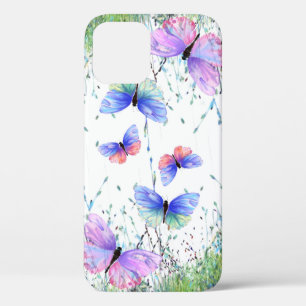 Case-Mate iPhone Case Spring Joy - Papillons colorés volant dans la natu