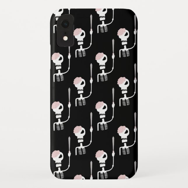 Coques Case-Mate iPhone squelette d'Halloween avec une épée  (Dos)
