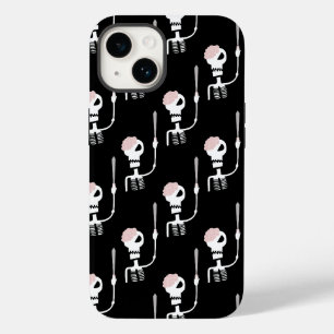 Coque Pour iPhone 14 squelette d'Halloween avec une épée