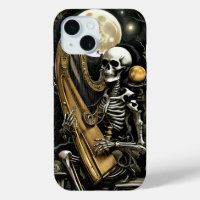 Squelette et harpe II