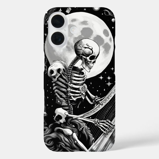 Coques Case-Mate iPhone Squelette et Harpe III (Verso)