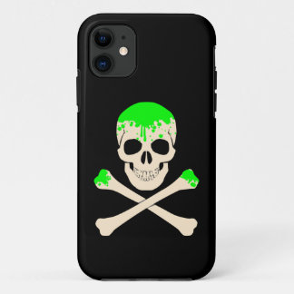 Case-Mate iPhone Case squelette mince des os croisés du crâne d'hallowee