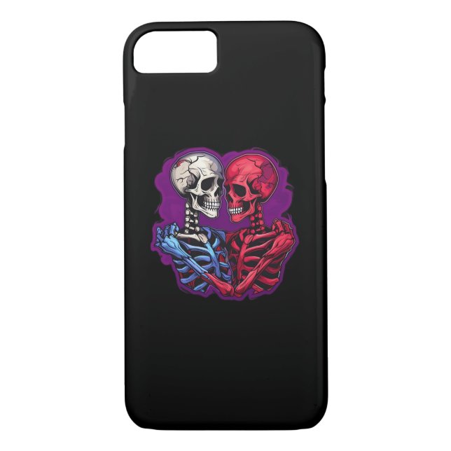 Coques Case-Mate iPhone Squelette traditionnel américain tenant main tatou (Dos)