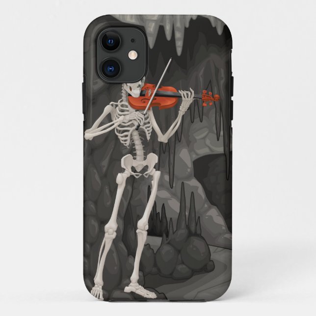 Coques Case-Mate iPhone squelette violon (Dos)