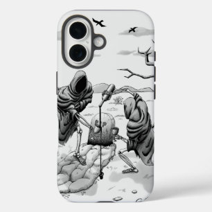Coques iPhone 16 Squelettes dans le désert