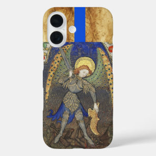 Coques iPhone 16 St Michael Archangel avec le diable
