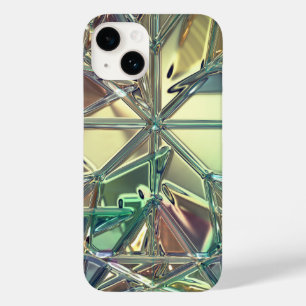 Coque Pour iPhone 14 Stained glass look colorful abstract