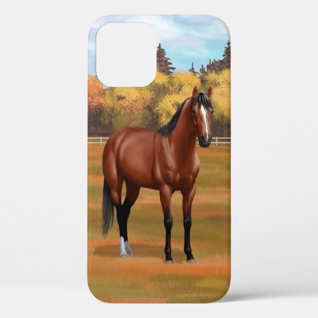Coques Case-Mate iPhone Stallion Cheval du Quartier Brown Bay (Verso)