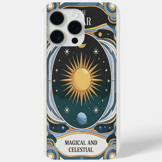 Coques Case-Mate iPhone Star céleste magique et conception de lune cosmiqu (Verso)