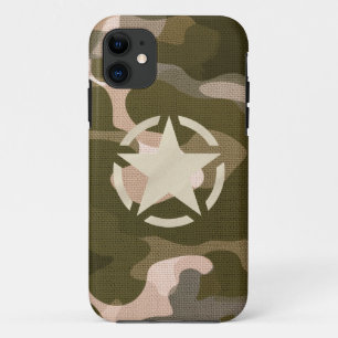 Case-Mate iPhone Case Star Stencil Décal Vintage sur Camo Style iPhone C
