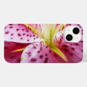 Coques Pour iPhone Stargazer Lily brillant Magenta Floral