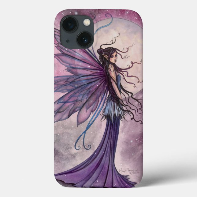 Coques Case-Mate iPhone Starlit Amethyst Fairy Mystical Imaginaire Art (Verso)