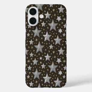 Coques iPhone 16 Plus "Starlit Night Sparkle"