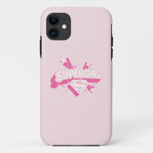Coque Case-Mate Pour iPhone Stars et logo supergirl