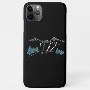 Case-Mate iPhone Case Station de ski Sports d'hiver