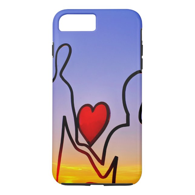 Coques Case-Mate iPhone statue d'amour (Dos)