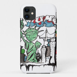 Case-Mate iPhone Case Statue de graffiti de la liberté