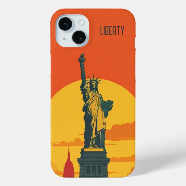 Coques Case-Mate iPhone Statue de la Liberté (Verso)