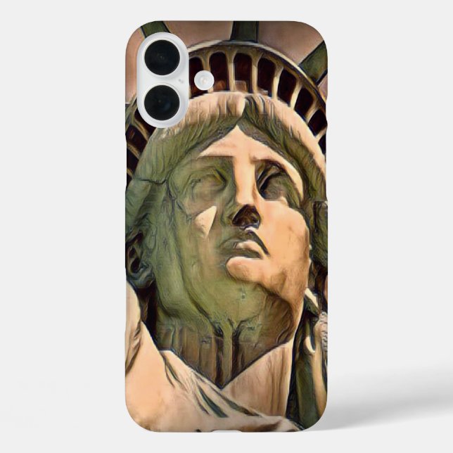 Coques Case-Mate iPhone Statue de la liberté Artiste (Verso)