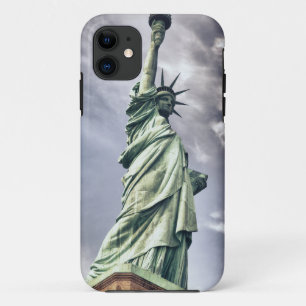 Coques Pour iPhone Statue de la Liberté personnalisées monogramme cas