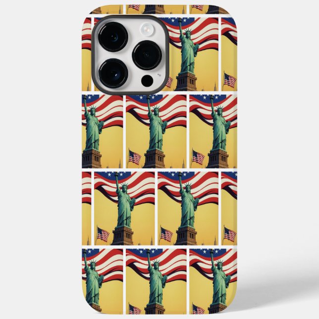Coques Case-Mate iPhone Statue de la Liberté - USA (Verso)