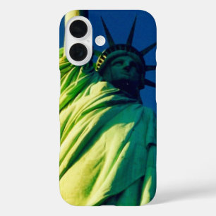Coques iPhone 16 statue de liberté