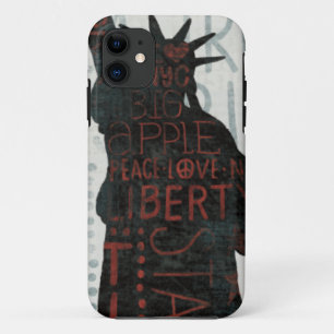Coques Pour iPhone Statue de silhouette de liberté