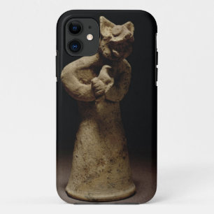 Coque iPhone 11 Statuette d'un démon Lion-Dirigé, Mésopotamie,