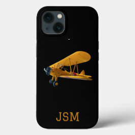Case-Mate iPhone Case Stearman Biplane Photo, Aviation, Monogramme