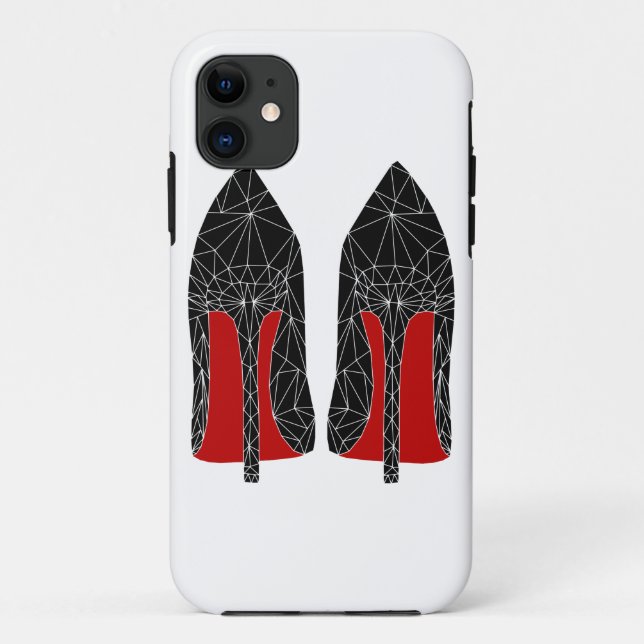 Coques Case-Mate iPhone STILETTOS Style triangle maillé (Dos)