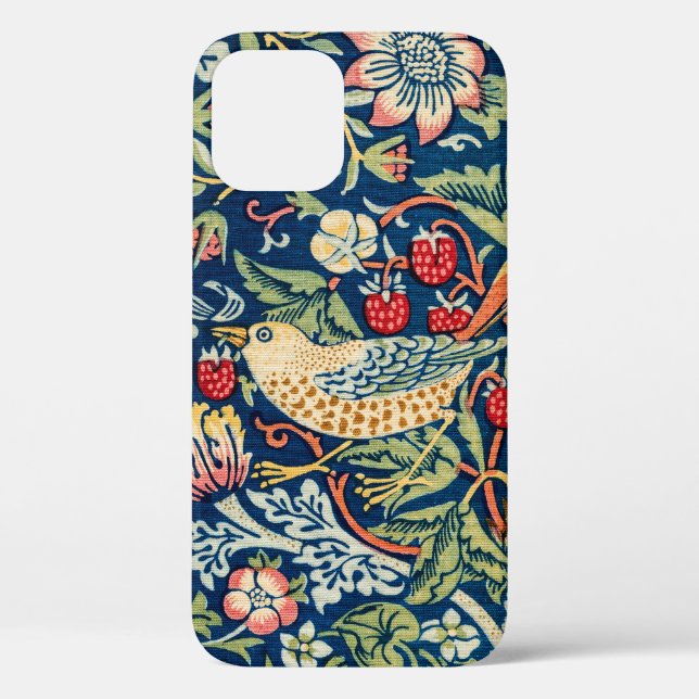 Coques Case-Mate iPhone Strawberry Thief, William Morris Coque-Mate iPhone (Verso)