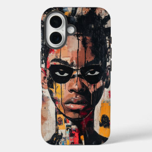 Coques iPhone 16 Street Art Vibes Bold Collage Téléphone Case
