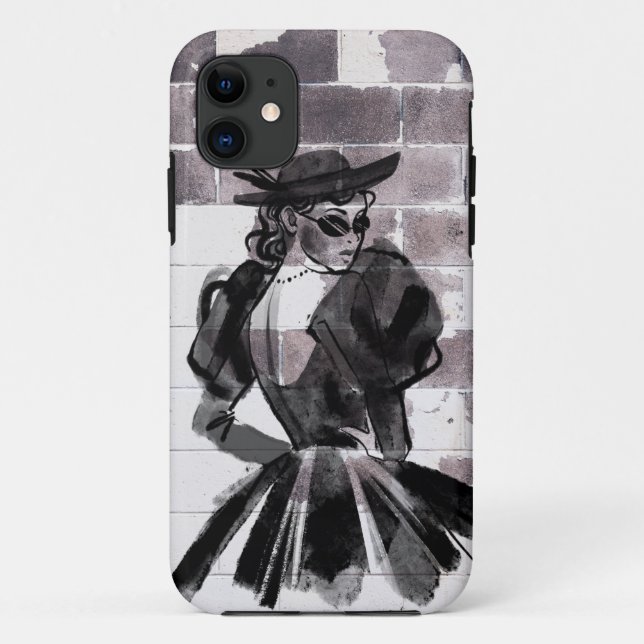 Coques Case-Mate iPhone "Street Muse - La mode au mur" (Dos)